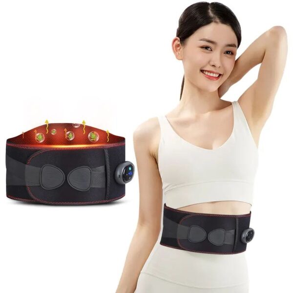 KangSong D108 Appareil de Massage Lombaire Vibrant et Chauffant pour Relaxation Musculaire