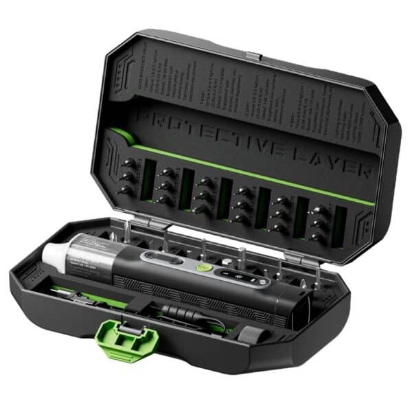 Jakemy JM-8196 Mini Akülü Şarj Edilebilir Led Işıklı Tornavida Seti